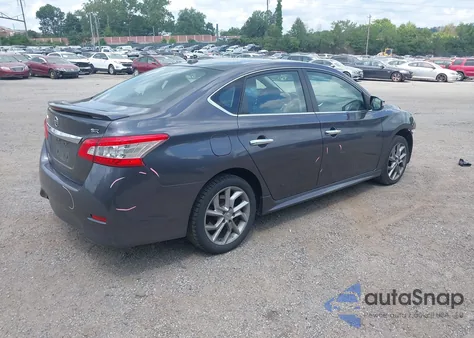 2015 Nissan Sentra Sr из США, поврежденный, VIN 3N1AB7AP1FY307665